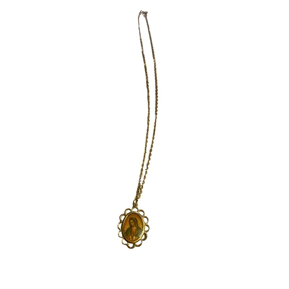 Necklace | Virgin Mary Necklace Religious Catholic Christian